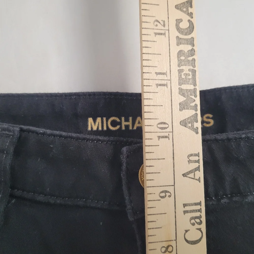 Michael Kors Izzy Skinny Black Jeans Women's Size 12
